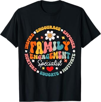 Family Engagement Specialist Appreciation Back to School T-Shirt