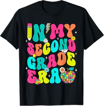 In My Second Grade Era Back To School First Day of School T-Shirt