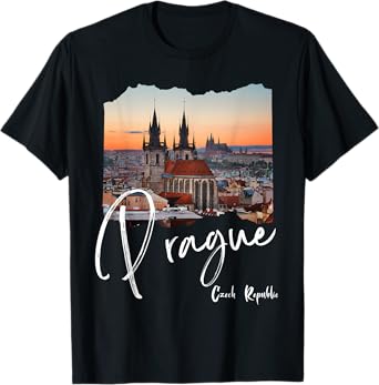 Prague Czech Republic Souvenir T-Shirt