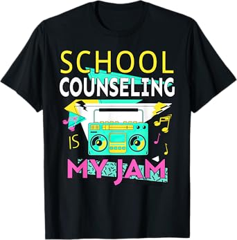 School Counseling Is My Jam Psychological School Counselor T-Shirt