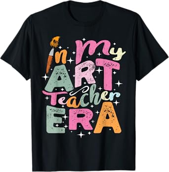 In My Art Teacher Era Teaching Future Artist Back To School T-Shirt