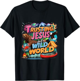 VBS 2025 Trusting Jesus Wild World Team Tee T-Shirt