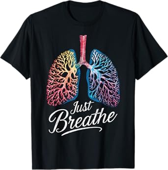 Positive Thinking Lungs Science Medical Doctor T-Shirt