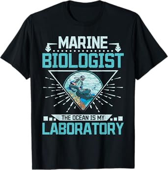 Marine biologist the ocean is my laboratory T-Shirt