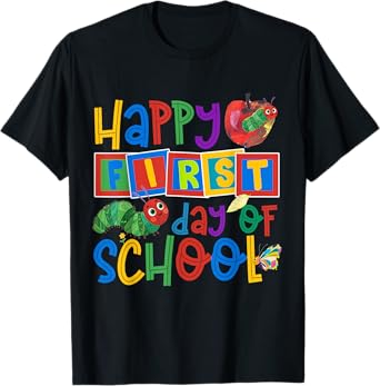 First Day of School Hungry For Learning Teacher Student Kid T-Shirt