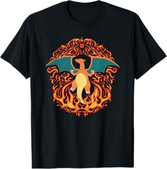 Pokémon - Charizard Fire Type Flames Generation 1 T-Shirt