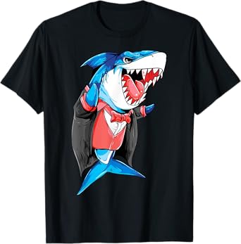 Vampire Shark Dracula Jawsome Halloween Costume T-Shirt