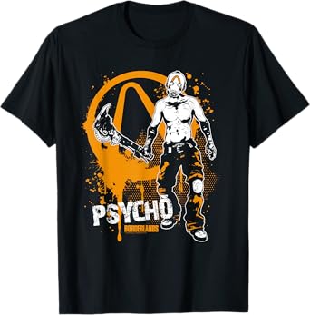 Ripple Junction x Borderlands Psycho Graffiti Symbol Gaming T-Shirt