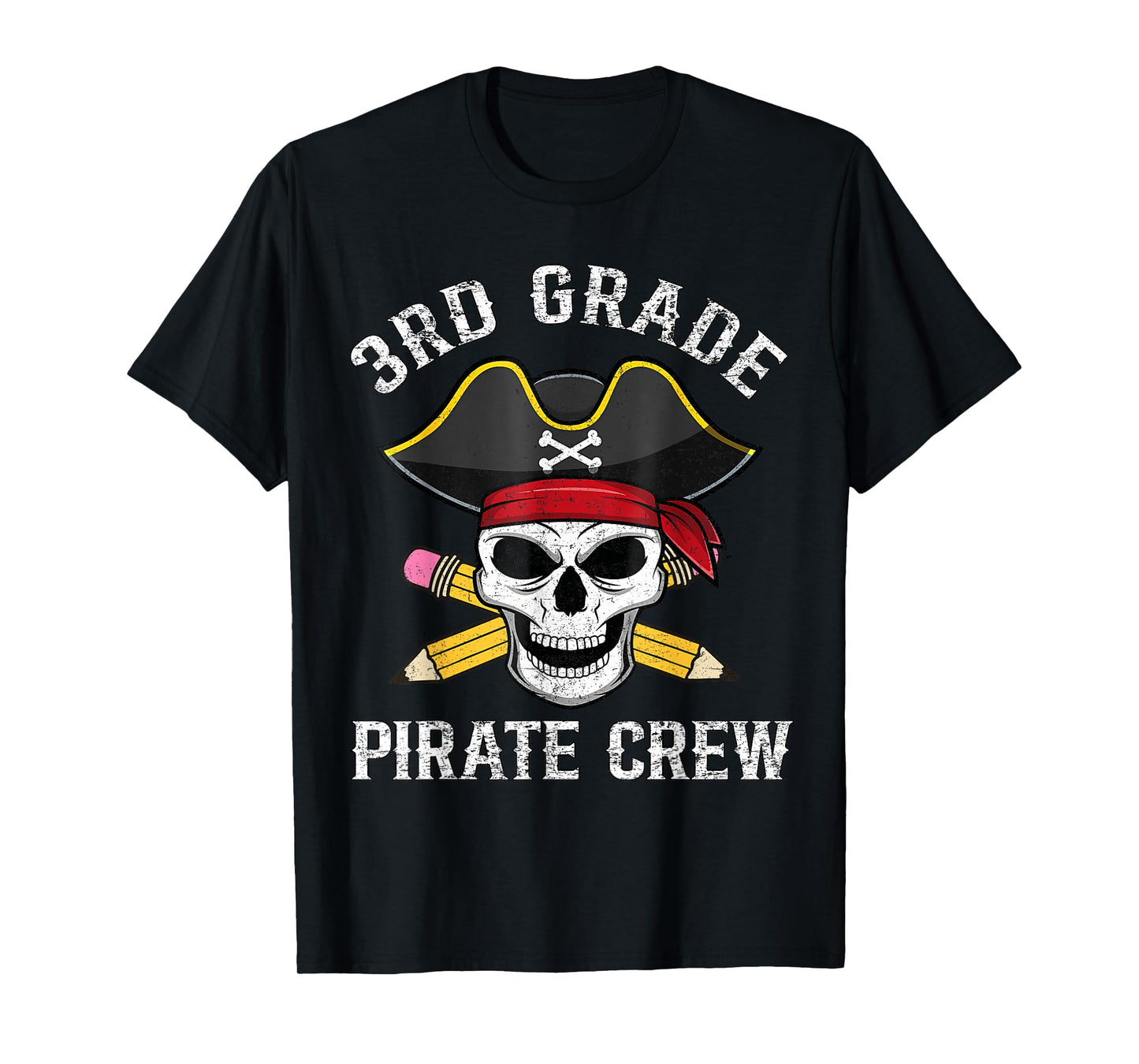 3rd Grade Teachers First Day School Pirate Back to School T-Shirt