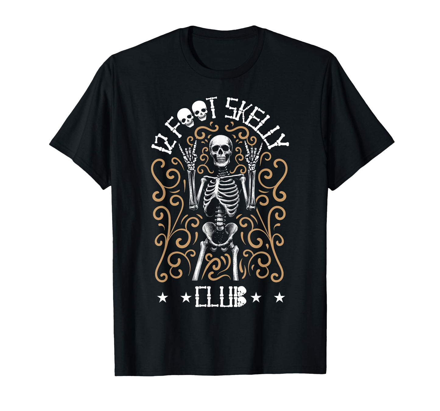 12 Foot Skelly Club - Halloween T-Shirt