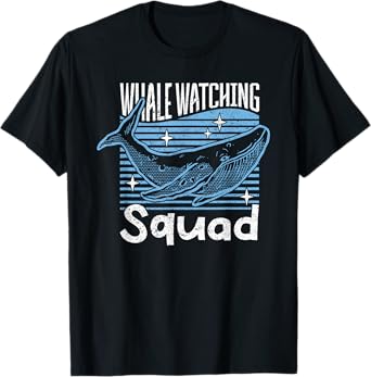 Whale Watching Squad Whale Watching T-Shirt