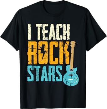 Teaching rock stars / Rock'n roll music teacher Men Women T-Shirt