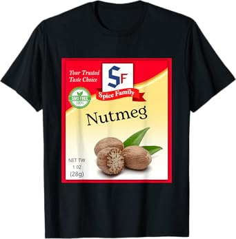 Nutmeg Spice Condiment Costume Holiday Spice Group Costumes T-Shirt