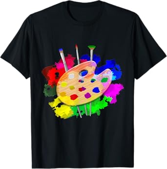 Artist Palette Artist T-Shirt
