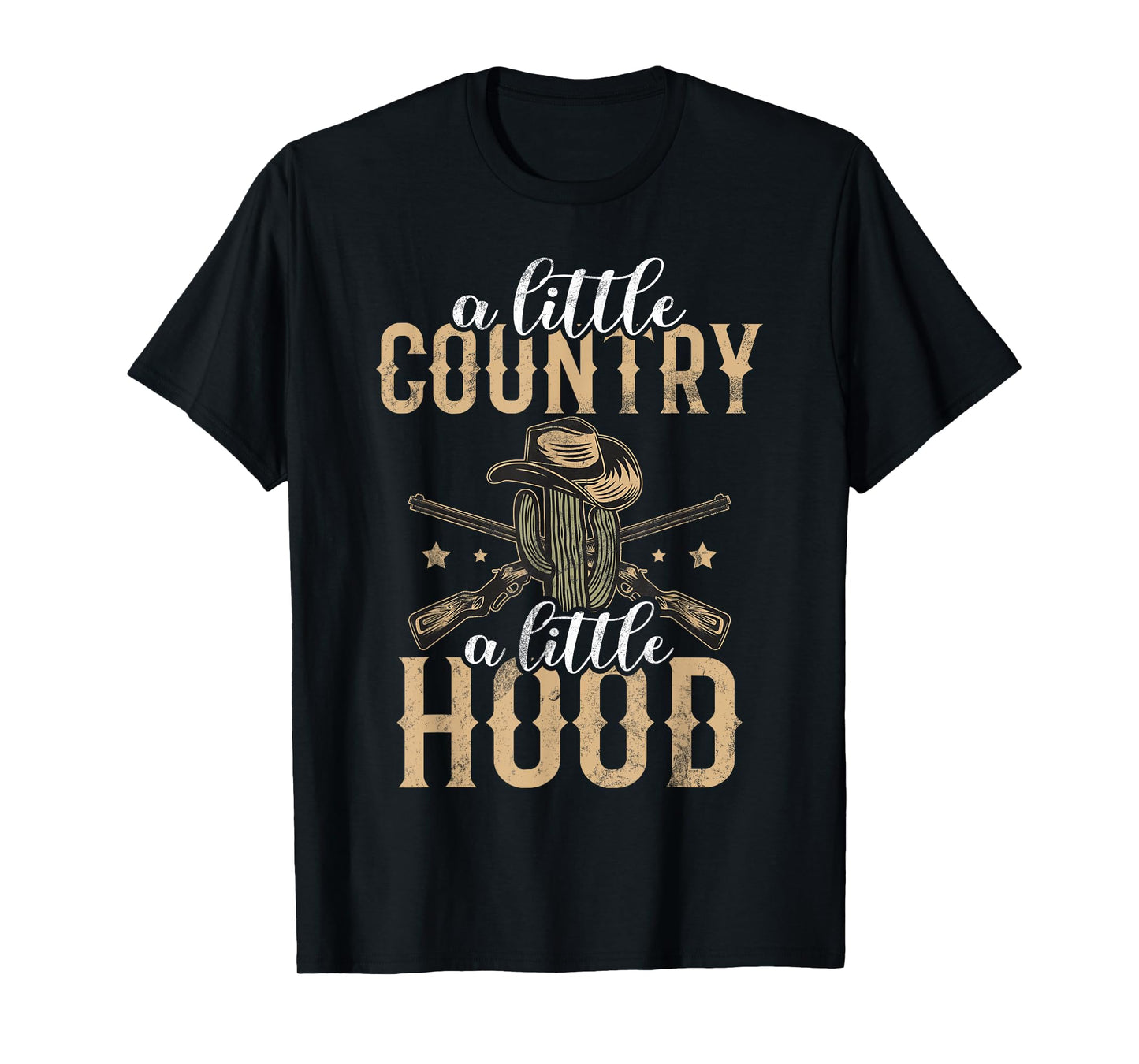 A Little Country a little Hood Country Girl T-Shirt