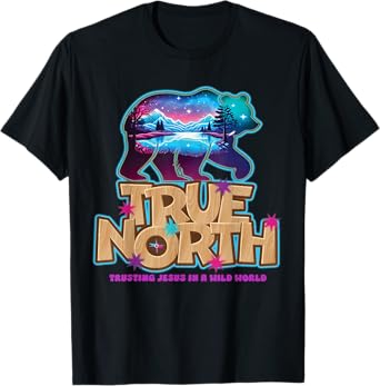 True North VBS 2025 Christian Trusting Jesus Wilderness T-Shirt