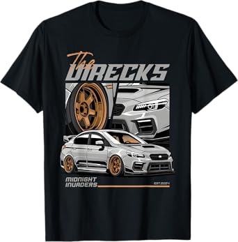 Retro Vintage Japanese Midnight JDM Ride Legendary Race Car T-Shirt