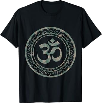 Om Ohm Aum Symbol Spiritual Yoga T-Shirt