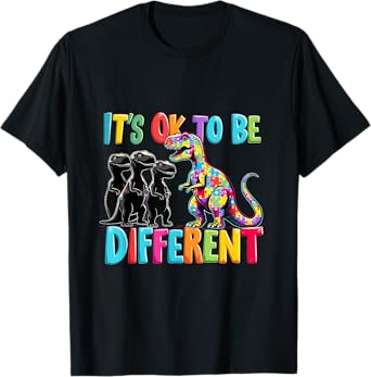 It's Ok To Be A Little Different Turtle Autism Awareness T-Shirt