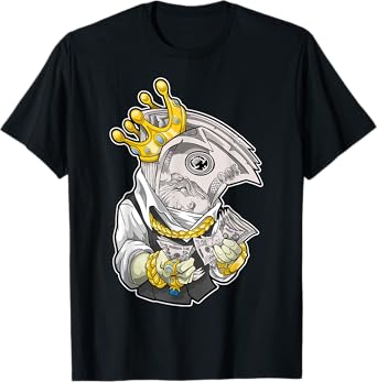 Money King Crown Rich Dollar Diamonds Cash Cool Hip Hop Boss T-Shirt