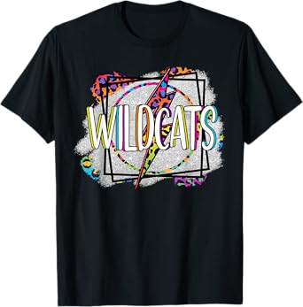 Wildcats School Sports Fan Team Spirit T-Shirt