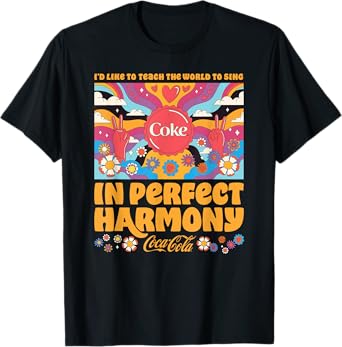 Coca-Cola I'd Like To Teach The World To Sing In Harmony T-Shirt