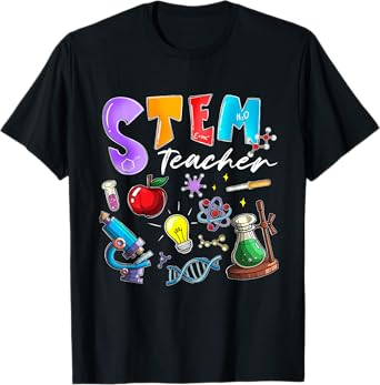 Steminist STEM Teacher Science Technology Engineering Math T-Shirt