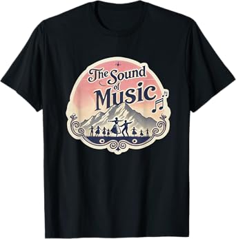 Sunset over the Alps Sound Of Music Family Musical T-Shirt