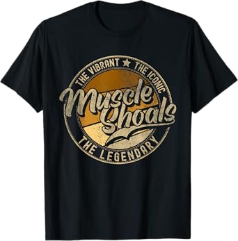 Muscle Shoals AL | Alabama | Vintage Distressed T-Shirt