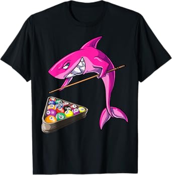Funny Billiards pool shark female T-Shirt