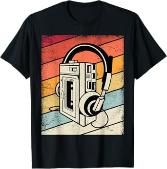Vintage Walkman Retro 80s 90s Graphic Gift Kids, Youth T-Shirt