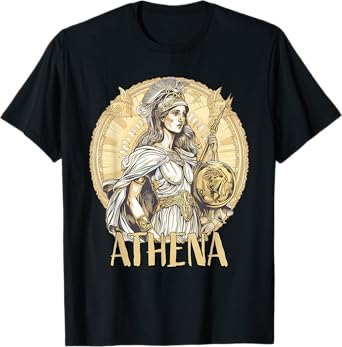 Greek Mythology: Athena the goddess of wisdom and war T-Shirt