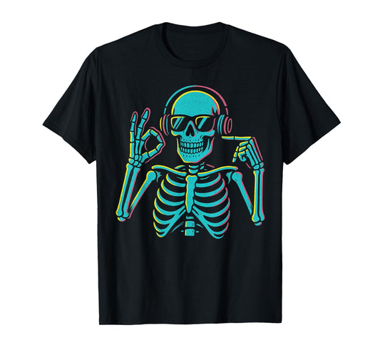 67 Emote Skeleton Six Seven 7endy 6 7endy 67 Meme Funny 6 7 T-Shirt