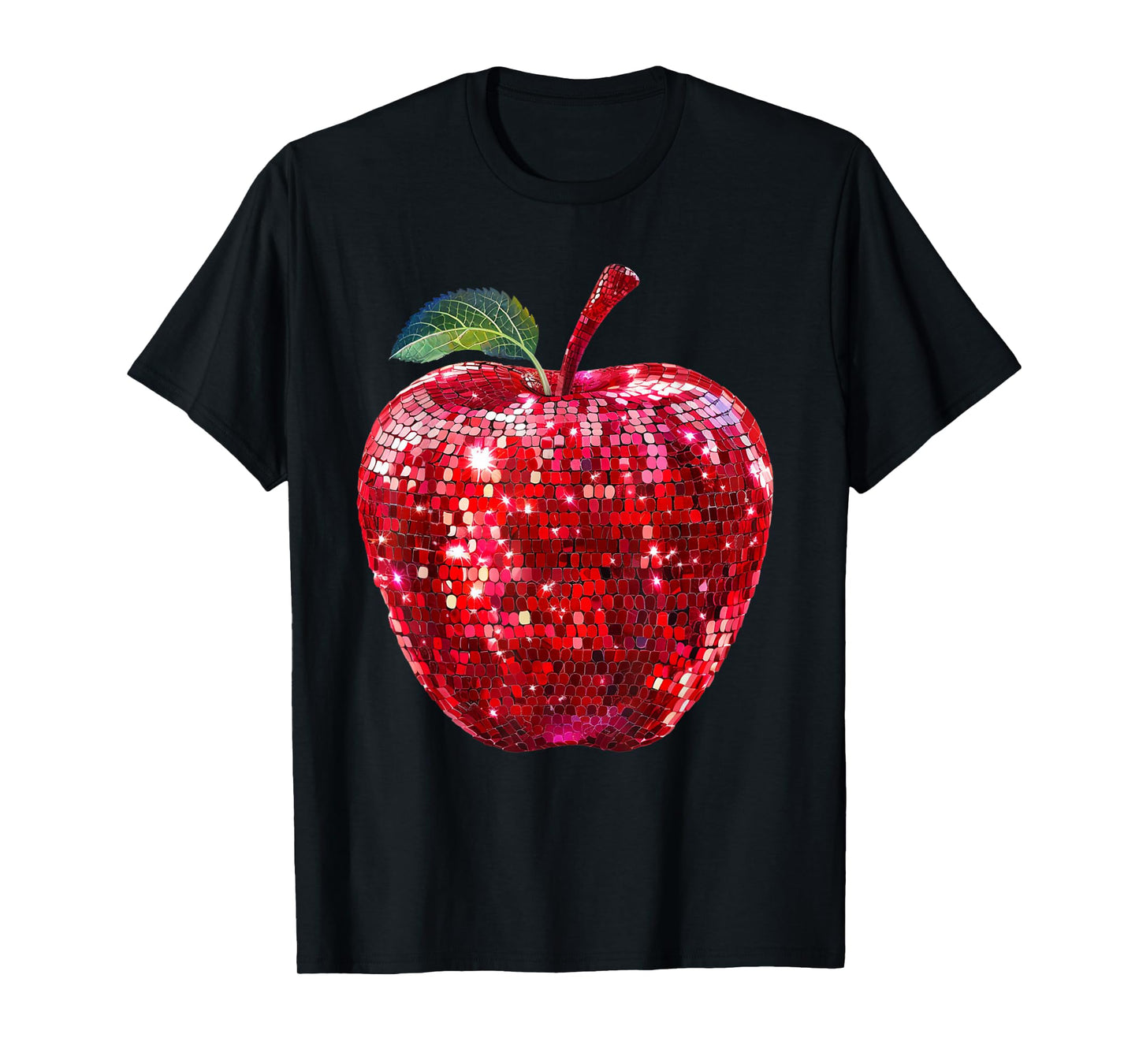 Disco Ball Apple Teacher β Cute Groovy Teacher Vibes T-Shirt