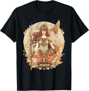 Greek Mythology: Athena, goddess of wisdom and war classical T-Shirt