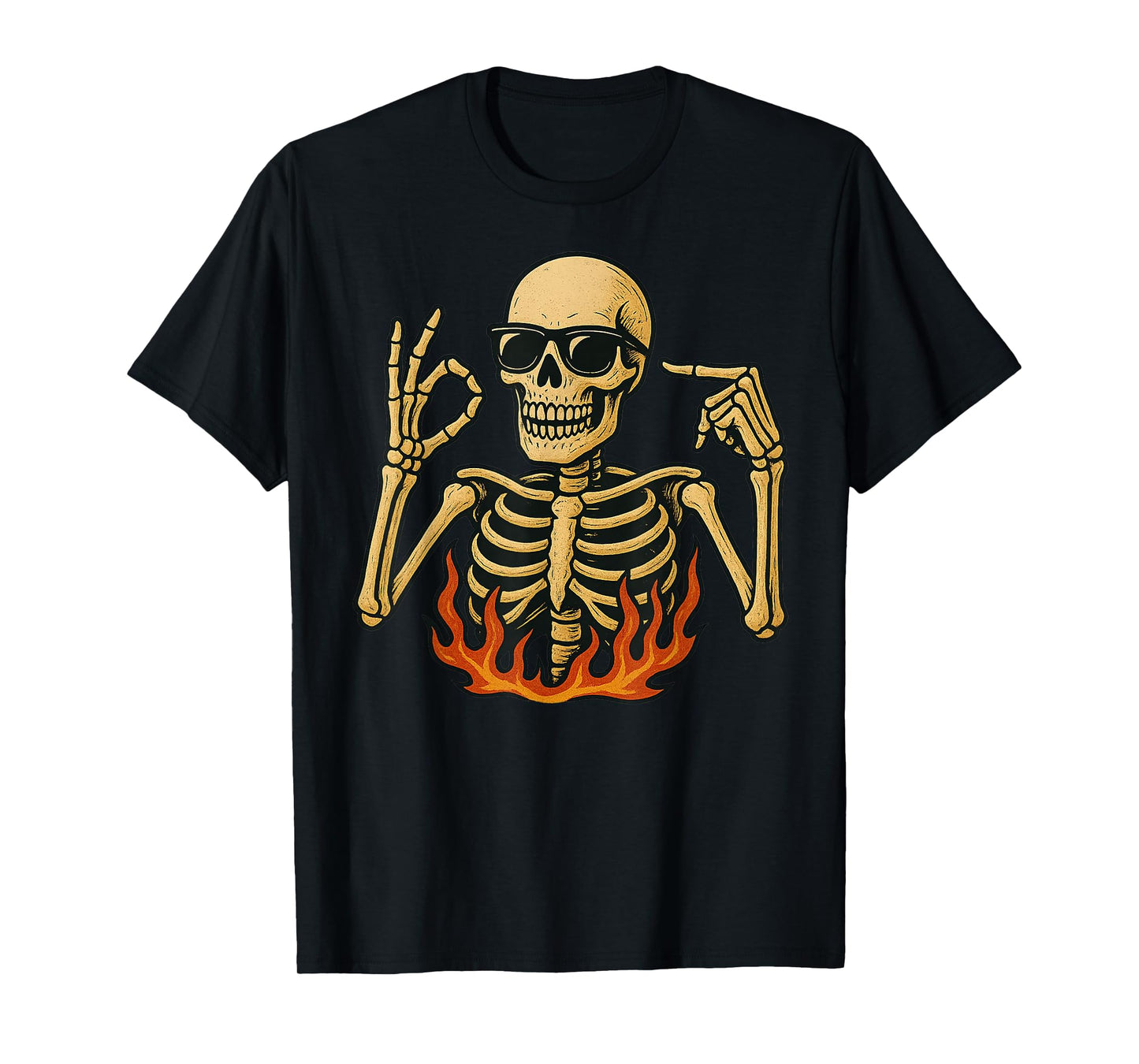 67 Emote Skeleton Six Seven Let's Get Sendy 67 Meme Funny 67 T-Shirt