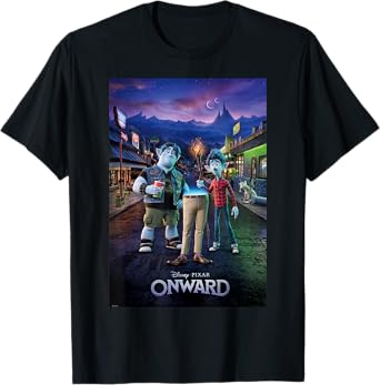 Disney Pixar Onward Group Shot Poster T-Shirt