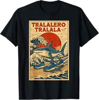 Tralalero Tralala - Italian Brainrot Meme T-Shirt