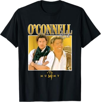 The Mummy Rick O'Connell Focus Box Up T-Shirt