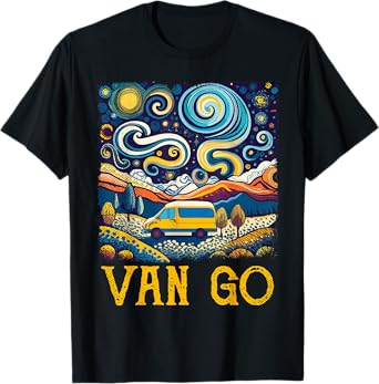 Van Go Vanlife Accessories Artist Funny Art Teacher T-Shirt