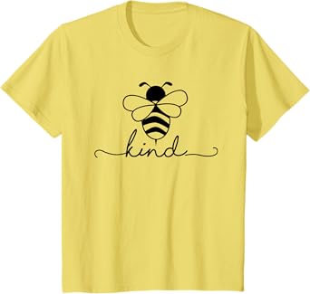 Girls Bee Kind for Kids Kindness T-Shirt