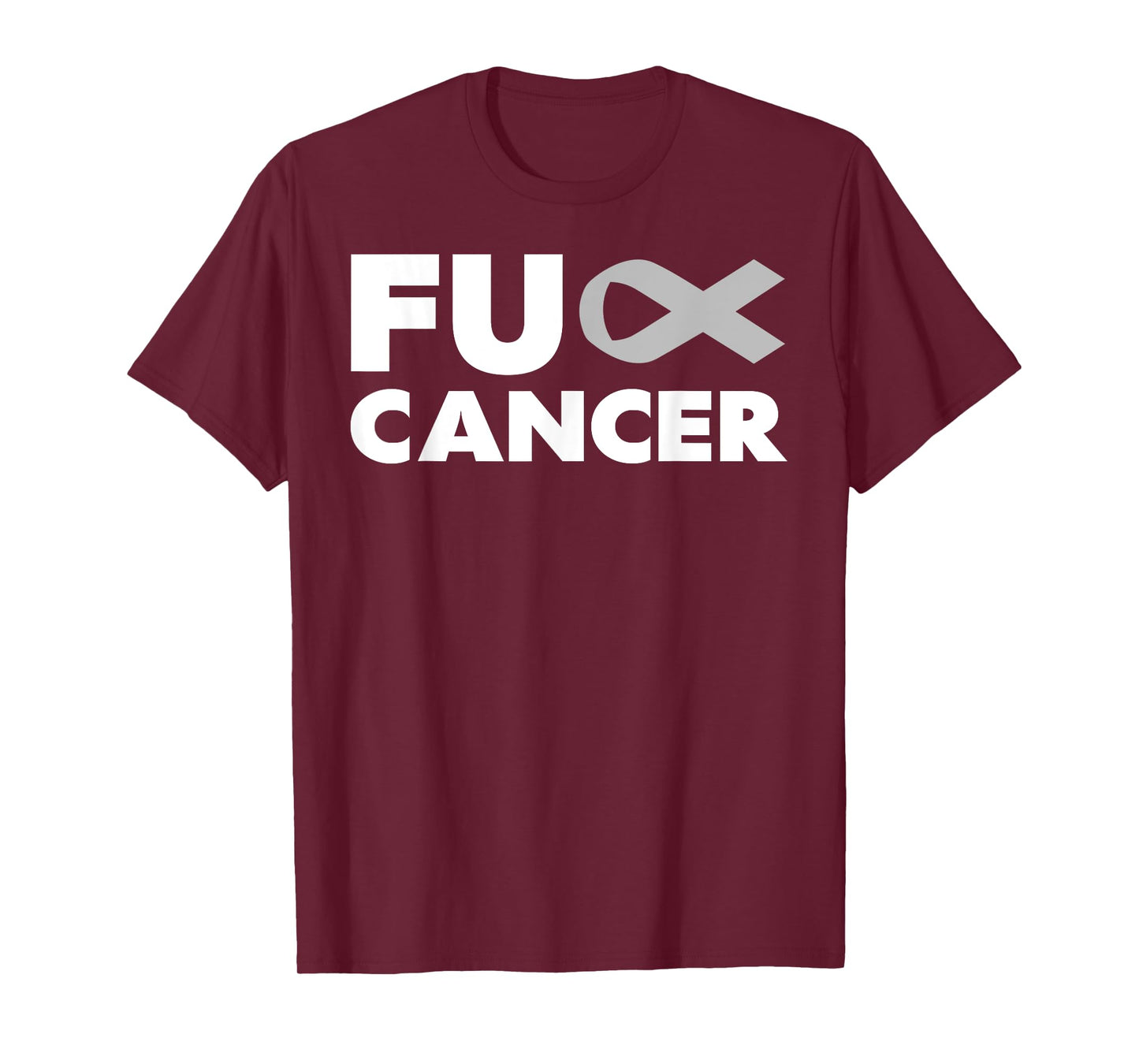 Fuck-Cancer TShirt - Fuck-Brain Cancer Awareness T-Shirt