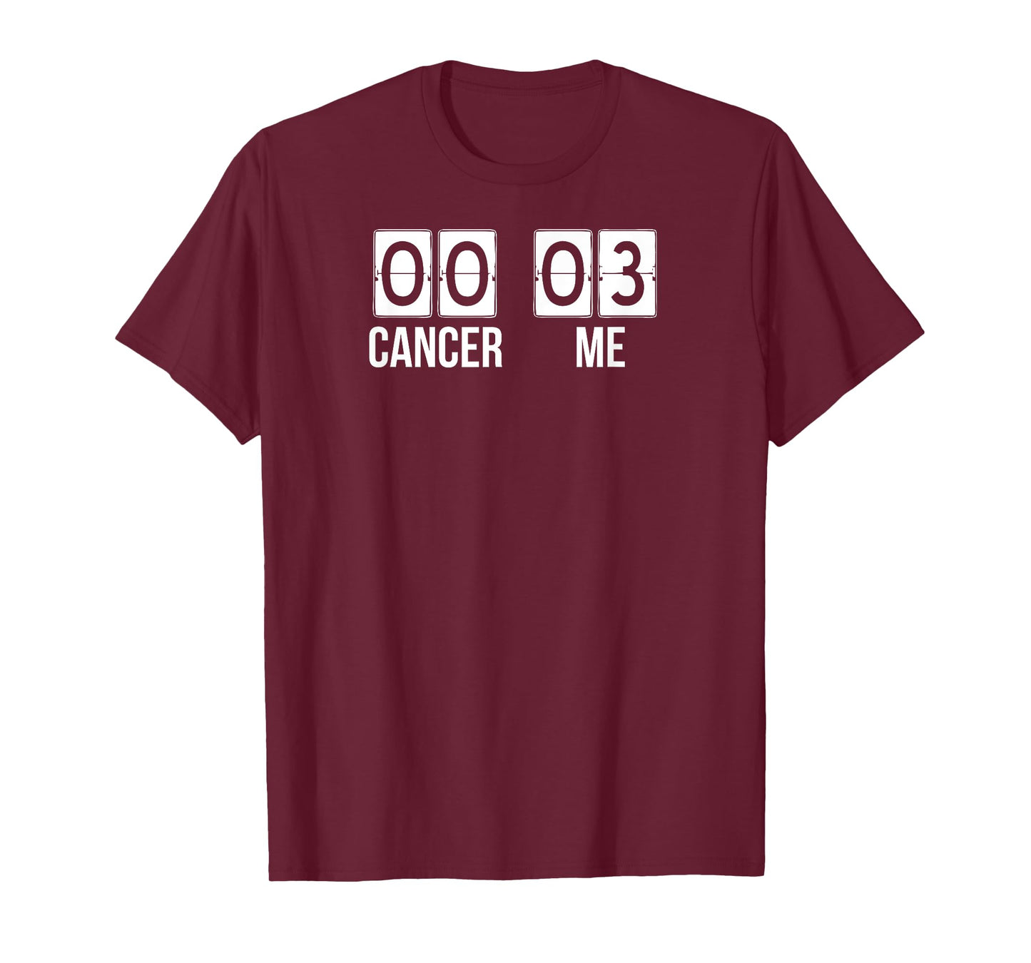 THREE TIME Cancer Survivor SCOREBOARD Tee men women kids T-Shirt