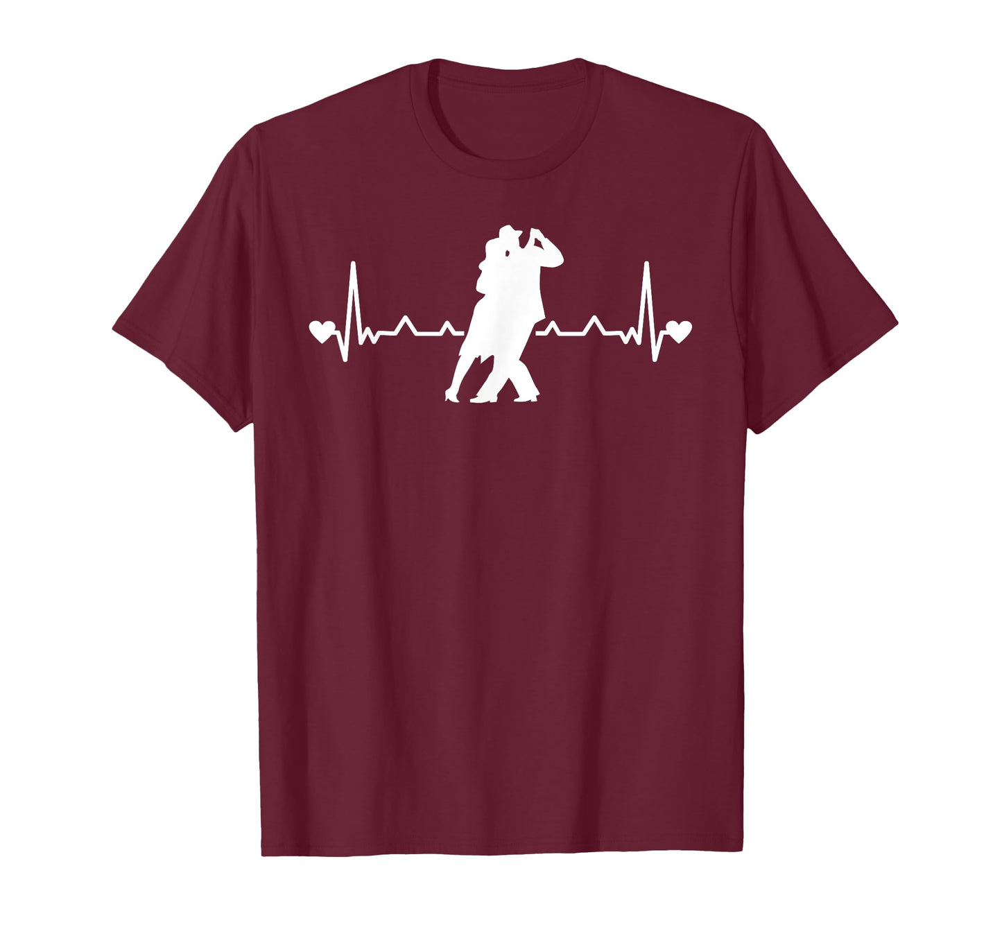 Tango Argentino Dancing Heartbeat Milonga Vals Tango Dancer T-Shirt