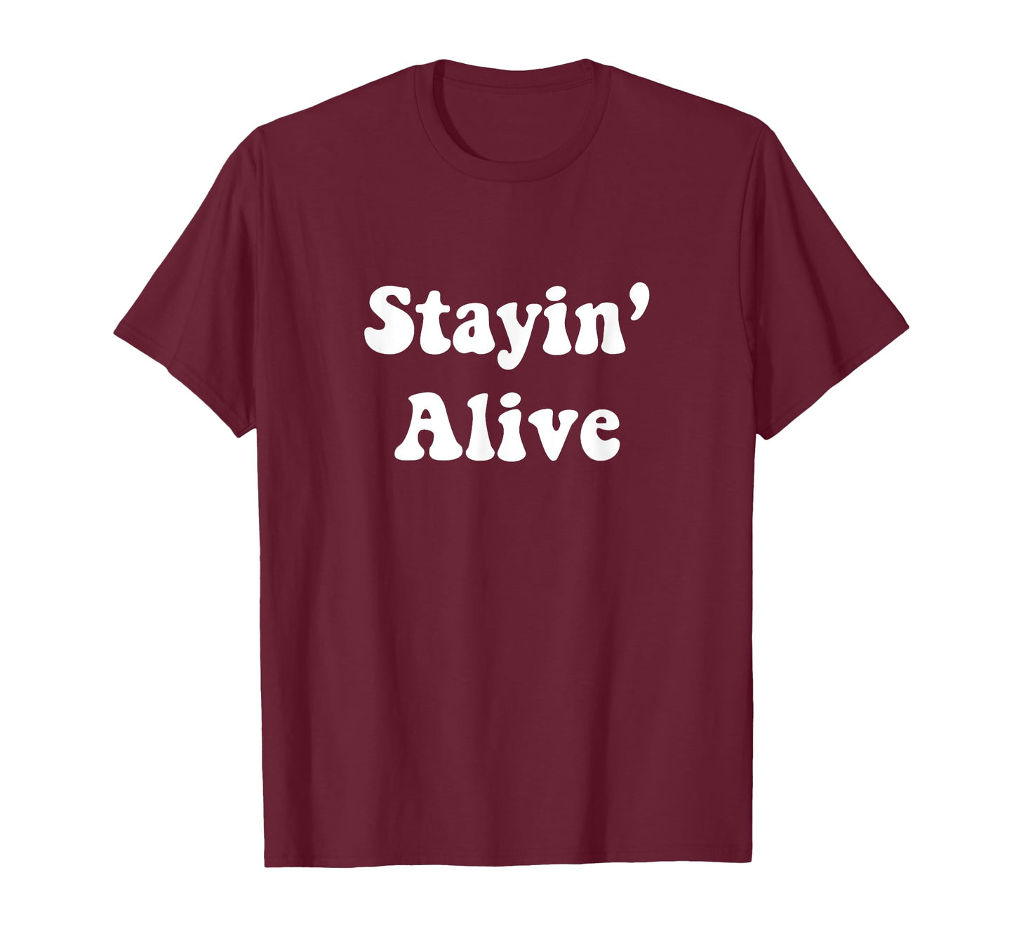 Vintage 70s Stayin/ Alive T-Shirt