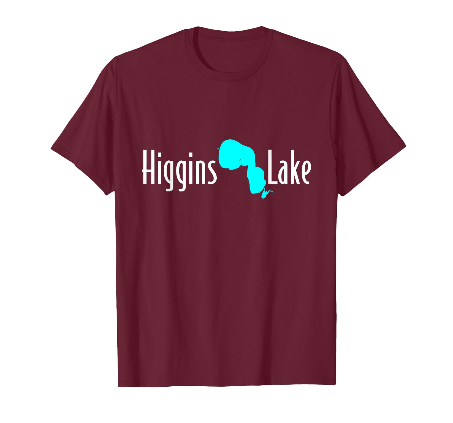 Minimalist Higgins Lake - Michigan T-Shirt