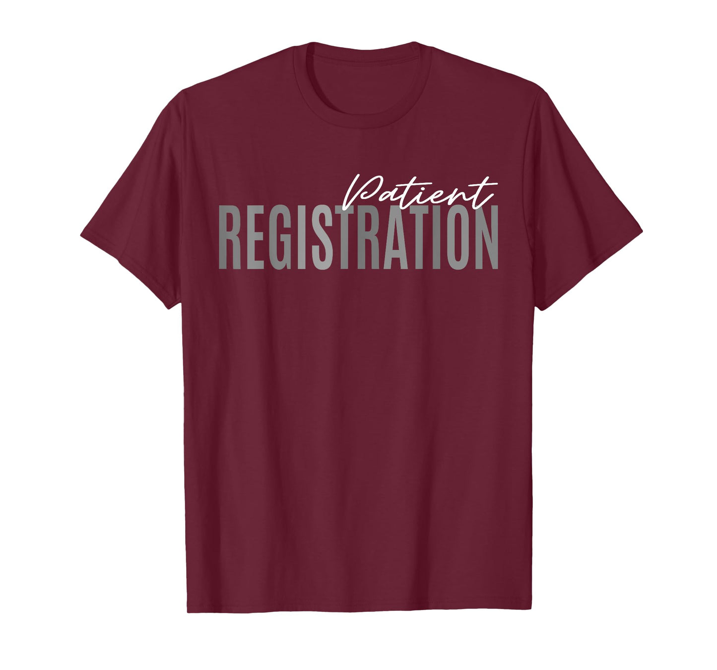 Patient Registration ER Registrar Emergency Department Nurse T-Shirt