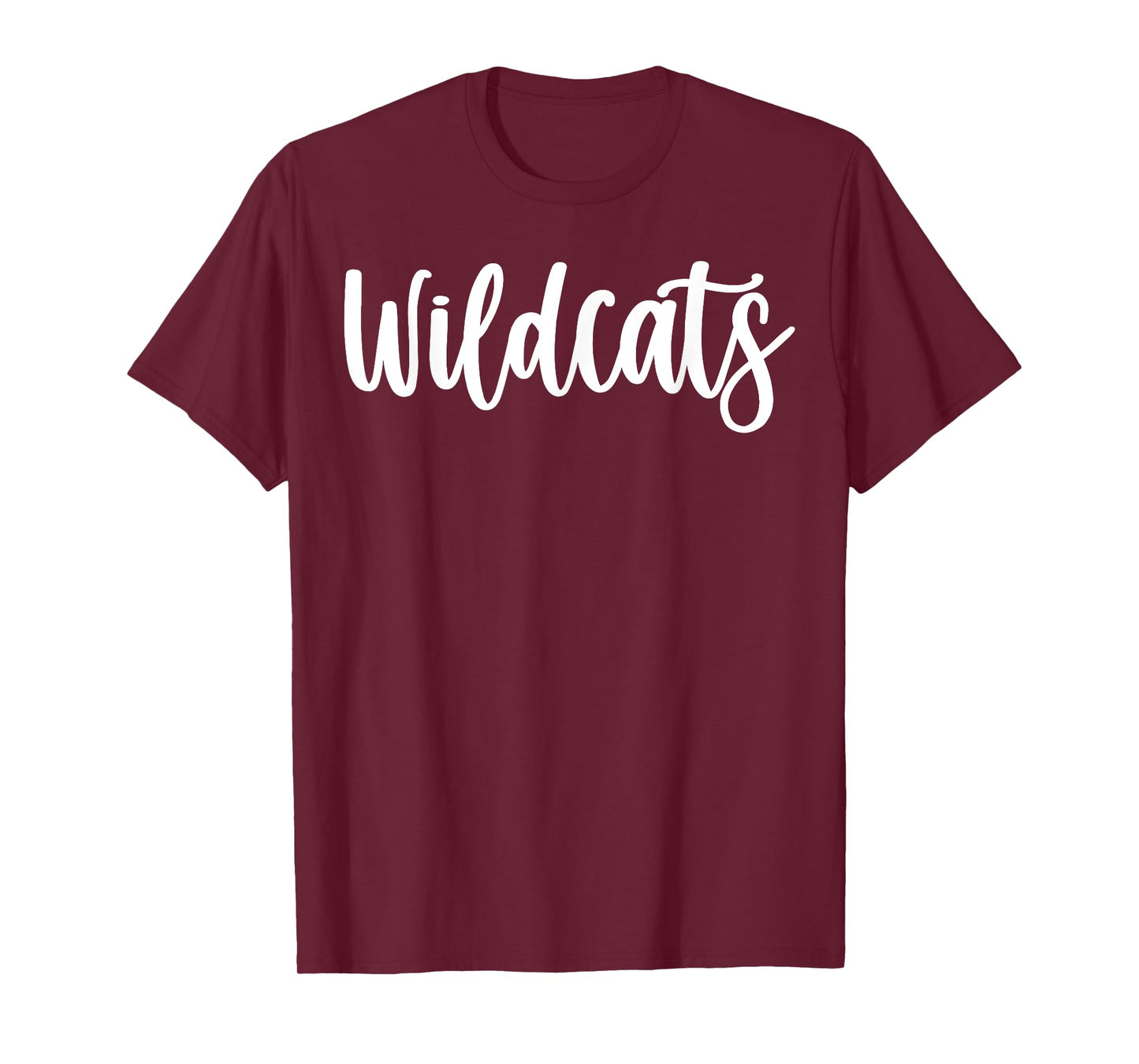 Wildcats School Spirit Team Mascot Game Night T-Shirt