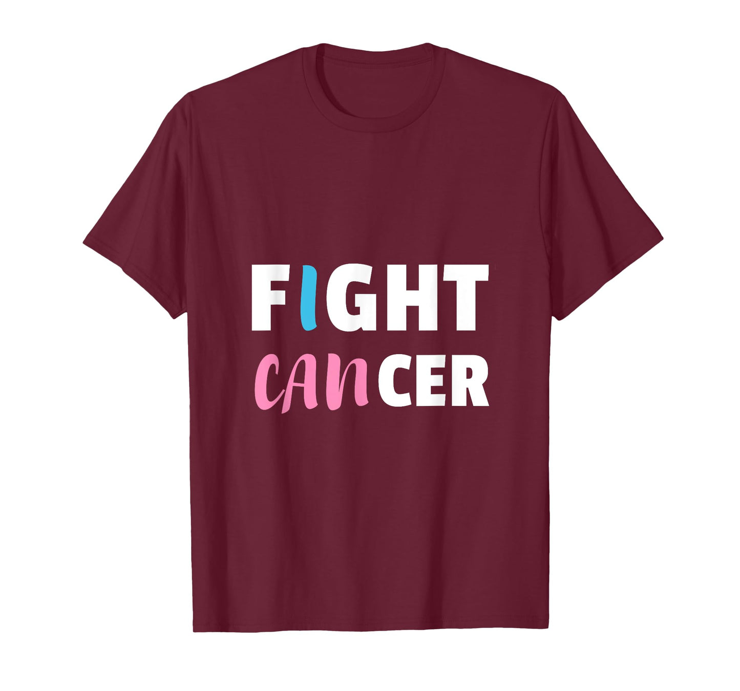 I Can Fight Cancer Fighting T Shirt Cancer Awareness Tee T-Shirt