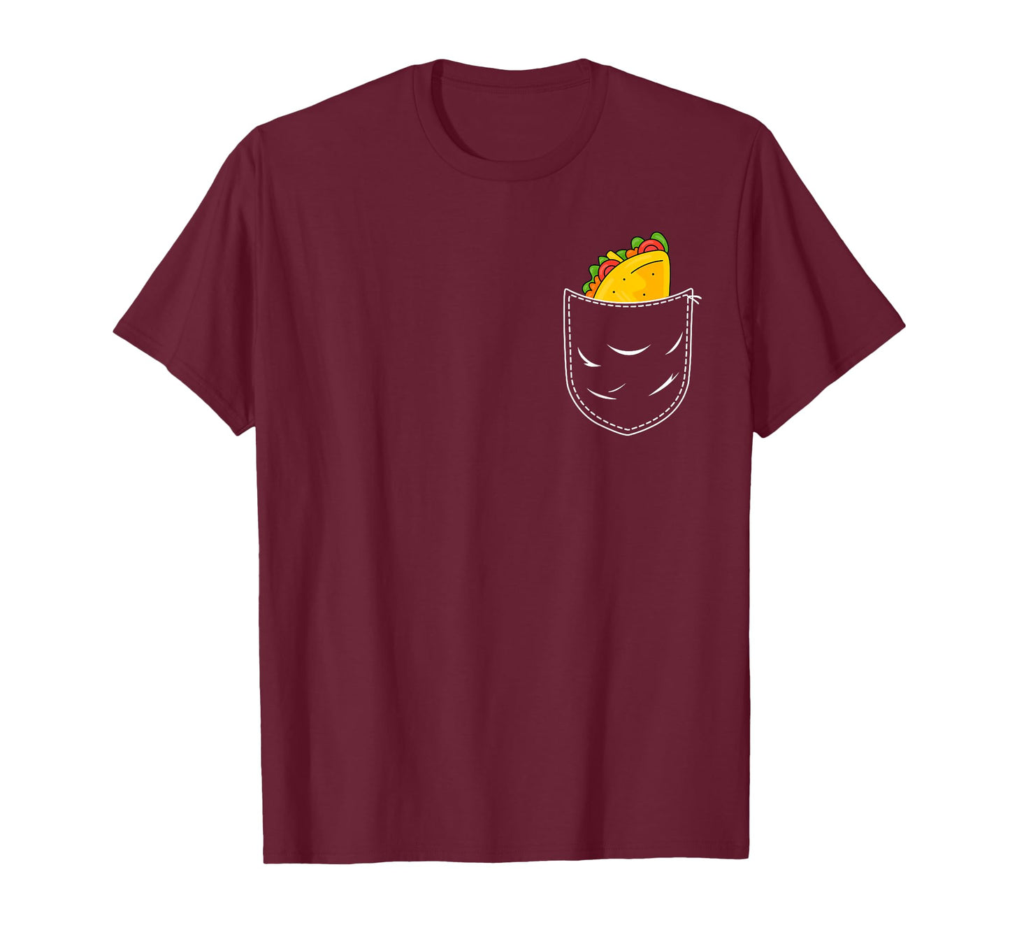 Funny Tacos Pocket Cinco De Mayo Mexican Food T-Shirt
